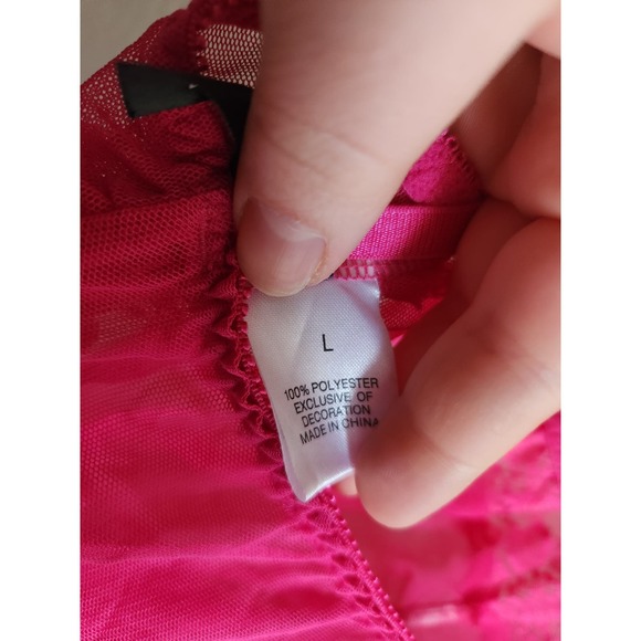 Adore Me Lace Body-Con Lingerie Dress L - Picture 6 of 9